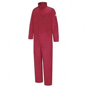 VF IMAGEWEAR J6363 Flame-Resistant Coverall Red 44, 22JR96