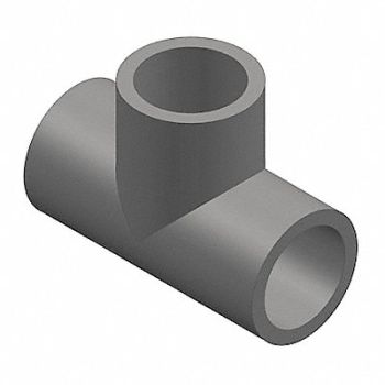 GRAINGER APPROVED Tee 8 in Pipe Size Schedule 80 Socket, 22JY31