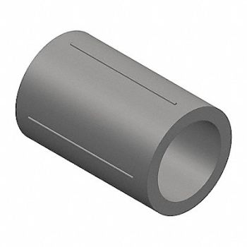 GRAINGER APPROVED Coupling 8 in Schedule 80 Socket Gray, 22JY53