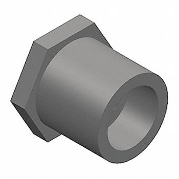 GRAINGER APPROVED Reducing Bushing 1/4 x 3/8 in PVC, 22JY80
