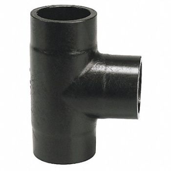 GRAINGER APPROVED Tee 6 In Polyethylene, 22KA19
