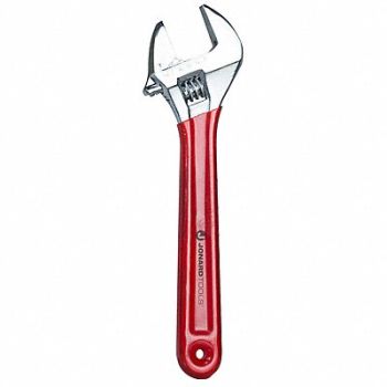 JONARD TOOLS Adj. Wrench Vinyl Chrome 10, 22KX92