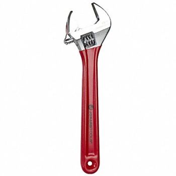 JONARD TOOLS Adj. Wrench Vinyl Chrome 12, 22KX93