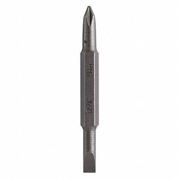 JONARD TOOLS Insert Bit SAE 1/4 Hex #1/3/16 2-1/2, 22KY23