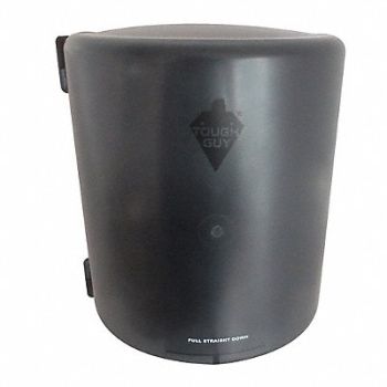 TOUGH GUY Paper Towel Dispenser (1) Roll Smoke, 22LC66