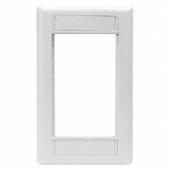 HUBBELL PREMISE WIRING IStation Plate White 3U, 22LU99