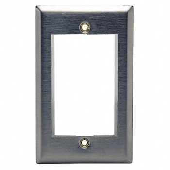 HUBBELL PREMISE WIRING IStation Plate Gray 3U, 22LV02