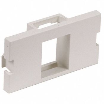 HUBBELL PREMISE WIRING IStation Module 1 Port Office White UNLD, 22LW47