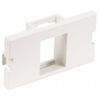 HUBBELL PREMISE WIRING IStation Module 1 Port White UNLD, 22LW49