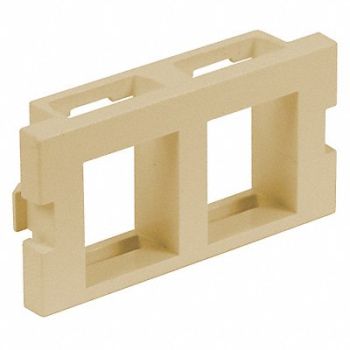 HUBBELL PREMISE WIRING IStation Module 2 Ports Ivory UNLD, 22LW58