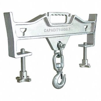 GRAINGER APPROVED Lifting Hook Dbl Fork Sgl Swivel 4000Lb., 22MW67