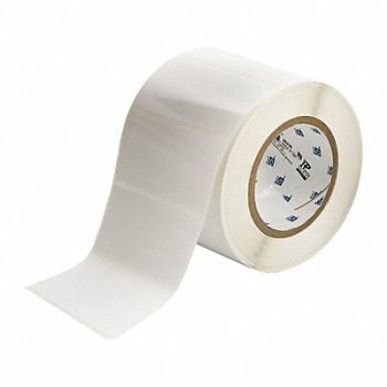 BRADY Therm Transfer Label Poly 2x4, 22MX58
