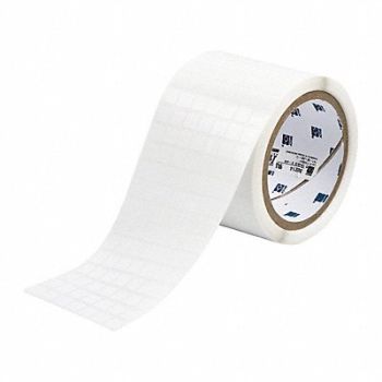 BRADY Therm Transfer Label Poly 0.375x0.375, 22MX71