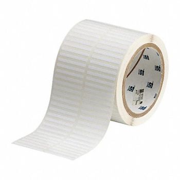 BRADY Therm Transfer Label Poly 0.125x1.5, 22MX80