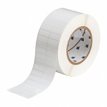 BRADY Therm Transfer Label Poly 0.38x1.1, 22MX84