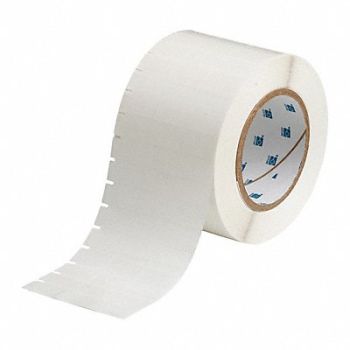 BRADY Therm Transfer Label Poly 0.5x1, 22MX87