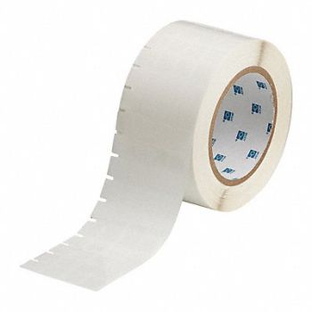 BRADY Therm Transfer Label Poly 0.5x0.5, 22MX90
