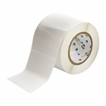 BRADY Therm Transfer Label Poly 2x4, 22MX91