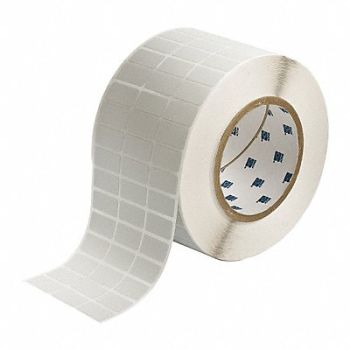 BRADY Therm Trans Label Metallized Poly 0.5x1, 22MY27