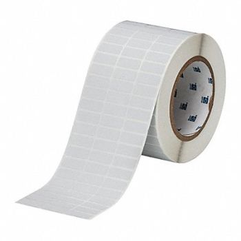 BRADY ThermTrans Label Metallized Poly 0.375x1, 22MY35