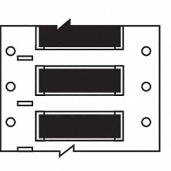 BRADY Wire Marking Sleeves 2 in W 0.182 in L, 31DX26