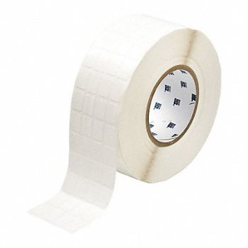 BRADY ThermTransferLabel Nylon Cloth 0.750x0.5, 22MZ74