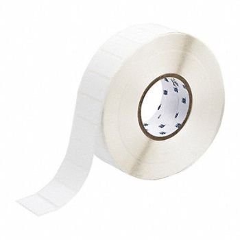 BRADY Therm Transfer Label Nylon Cloth 1x2, 22MZ76