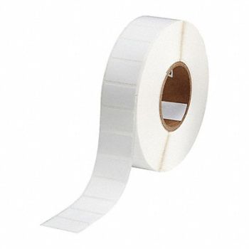 BRADY Therm Transfer Label Nylon Cloth 1x1.75, 22MZ83
