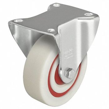 GRAINGER APPROVED Standard Plate Caster Rigid 330 lb., 22N051