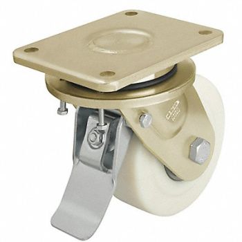 GRAINGER APPROVED Standard Plate Caster Swivel 5500 lb., 22N079