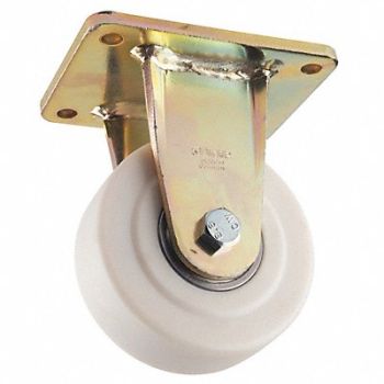GRAINGER APPROVED Standard Plate Caster Rigid 5500 lb., 22N080