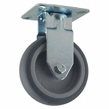 GRAINGER APPROVED Standard Plate Caster Rigid 165 lb., 22N121