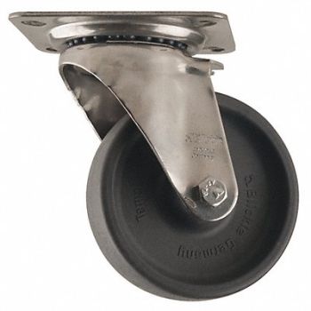 GRAINGER APPROVED Standard Plate Caster Swivel 770 lb., 22N146