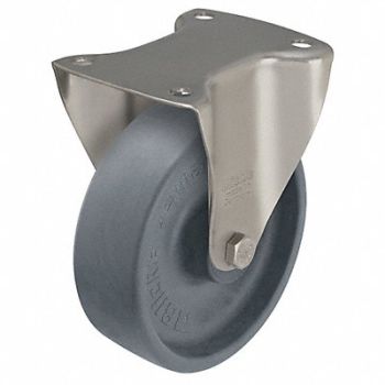 GRAINGER APPROVED Standard Plate Caster Rigid 770 lb., 22N150