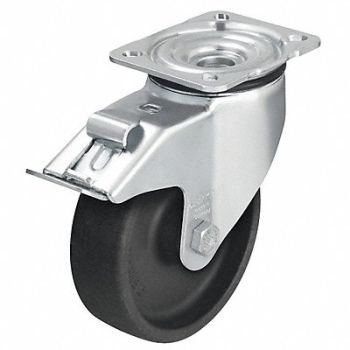 GRAINGER APPROVED Standard Plate Caster Swivel 660 lb., 22N145