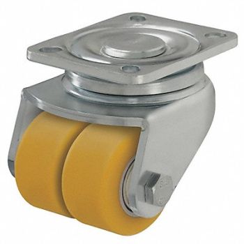 GRAINGER APPROVED Standard Plate Caster Swivel 1235 lb., 22N198