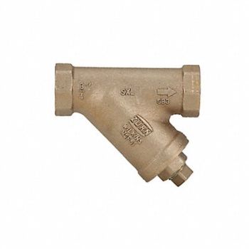 ZURN WILKINS Y Strainer 3 1/2 H 20 mesh Bronze, 22N583