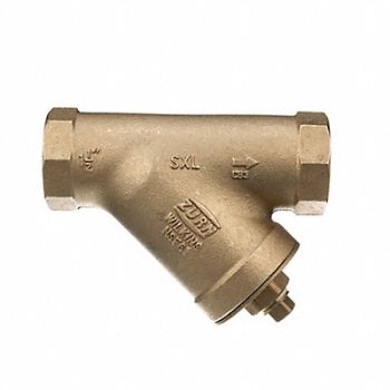 ZURN WILKINS Y Strainer 5 H 20 mesh Cast Bronze, 22N586