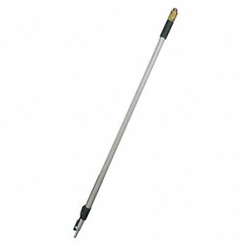 ABILITY ONE Adj. Painting Ext. Pole 4 to 8 ft Silver, 22N711