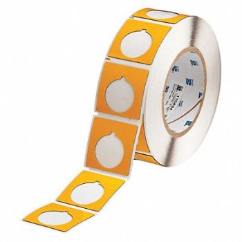 BRADY Therm Transfer Label Poly 1.8x1.8, 22NA02