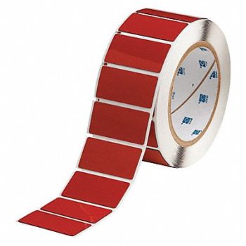 BRADY Therm Transfer Label Poly 1x2, 22NA13