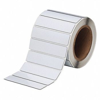 BRADY Therm Transfer Label Poly 1x4, 22NA16