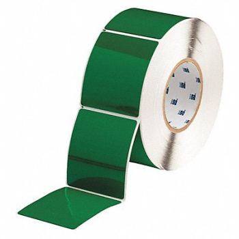 BRADY Therm Transfer Label Poly 3.5x3, 22NA31
