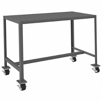 DURHAM MFG Mbl Machine Table 24x48x36 2000 lb., 22NE44