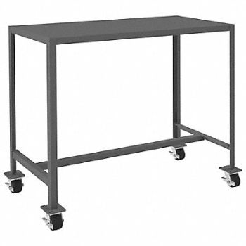 DURHAM MFG Mbl Machine Table 24x48x42 2000 lb., 22NE46