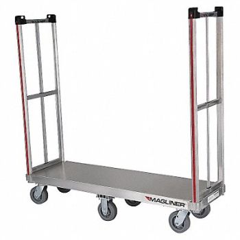 MAGLINER Twin Handle Platform Truck 1800 lb 60 In, 22NP40