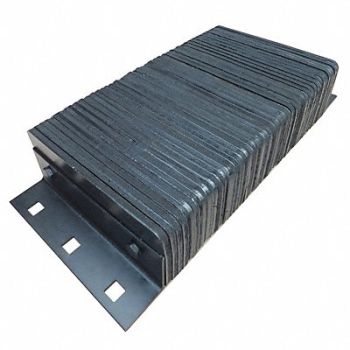 GRAINGER APPROVED Dock Bumper 26x4-1/2x12 in Rubber, 22NT88