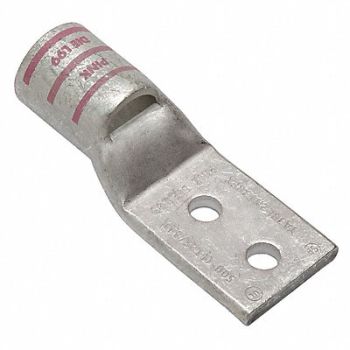 BURNDY TwoHoleLugCmprsnConn STD Pink L99, 22P082