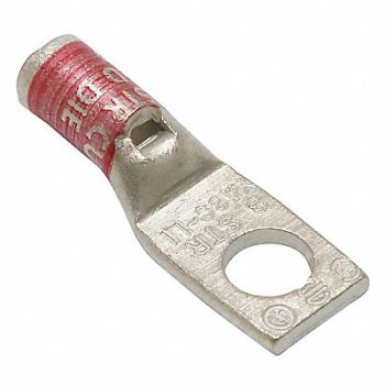 BURNDY OneHoleLugCmprsnConn STD Red 49, 22P088