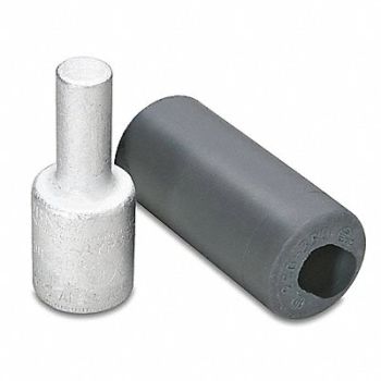 BURNDY CprAdtr Straight 299 Aluminum/Copper, 22P120